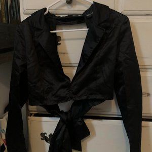 pretty little thing satin top